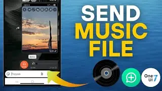 How To Send Audio Music On WhatsApp (iPhone & Android) 2025