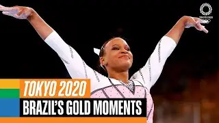 🇧🇷 🥇 Brazil's gold medal moments at #Tokyo2020 | Anthems