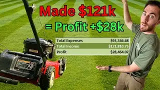 SIX FIGURE Balance Sheet for 1st Year Lawn Care Business
