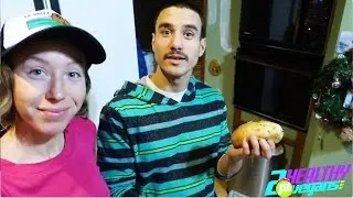 OUR MOUNTAIN LIFE  VLOG - Kombucha + SnowShoe Doggies - Vegan Food