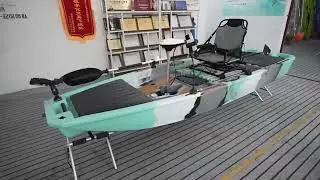 10ft one piece pedal kayak single person sit on top for sale