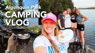 Canoe Camping in Algonquin Park | Burnt Island Lake GoPro Vlog