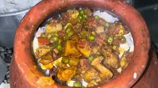 हांडी बिरयानी home made 🤤😋✌🏻 #subscribemychannel #daily #vlogs #food #support me guys 🙏🏻 