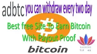 Earn Bitcoin with payment proof in hindi adbtc - In Hindi