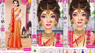 Indian Wedding Stylist | Makeup and Dress up Games || Indian Wedding Salon Game