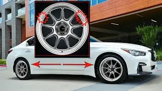 What is the vibe for these wheels on a INFINITI Q50 3.0T
