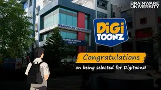 14 Animation Students Placed @ Digitoonz | Career in Animation | Admission Open 2025 | Brainware