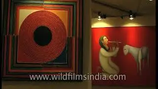 Anjolie Ela Menon's paiting in India