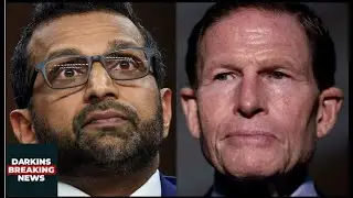 Kash Patel CLASHES with Richard Blumenthal CALLS him a LIAR Director FIRES BACK