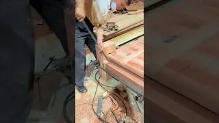 Pineapple Grid Gate | Begonia Wood Antique Gate | Traditional Chinese Courtyard Door #woodworking