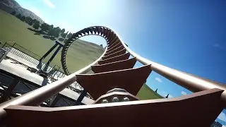 Vekoma Fast Paced New-Gen Launch Coaster | POV | Planet Coaster Roller Coaster