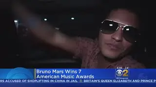 Bruno Mars Wins AMA Artist Of The Year, And 6 Other Awards