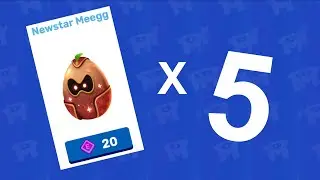 Meeb Eggs! Opening FIVE NEW 20 EP Meeggs! Did I get a lvl 3?! Find Out!