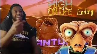 I WENT ON A DRUG TRIP AND GARMANTOUS FINAL BOSS?!?! (High on life)Ep 8 Ending