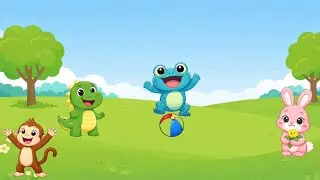 Dex & Friends Play Ball ⚽🦖