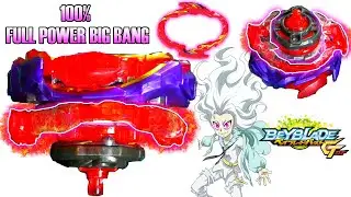Настоящее пробуждение! Полная мощность 100% двойной мод BIGBANG GENESIS BEYBLADE BURST RISE GT GACHI