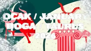 Ocak 2026 Astrolojik Burç Yorumu Boğa/Yükselen Boğa/Taurus Monthly Horoscope for January 2026