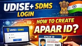UDISE+ ನಲ್ಲಿ ಅಪಾರ್ ಐಡಿ ಜನರೇಟ್ ಮಾಡುವುದು ಹೇಗೆ?How to genrate APAAR id in UDISE+ #apaarid#udiseplus2025