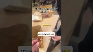 Tacobell new spooky chicken😂 (Twitch - bthatopic) #bthatopic #twitch #viral #funny #shorts #food