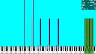 [BLACK MIDI] VocaCircus - Copycat, 294.21 million notes (MLP Note Colored)