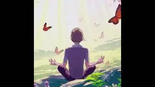 Digital drawing meditation in beutiful landscape 🖌️💻 #DigitalArtMagic #CreativePixels