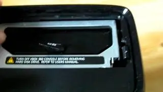 Xbox 360 (Slim), Install Hard Drive (Swedish)
