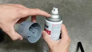 КАК СНЯТЬ КРЫШКУ С БАЛЛОНЧИКА С КРАСКОЙ