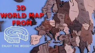 Enjoy the Wood - 3D World Map