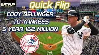 Cody Bellinger Re-Signs with New York Yankees for 5 Years 162 Million!!