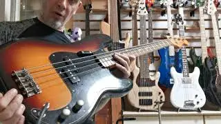 ЯПОНСКИЕ ВИНТАЖНЫЕ БАС-ГИТАРЫ: Tokai TPB48 Hard Puncher 1983: предпродажный тест BASS DEMO