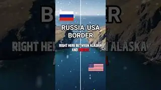 USA vs Russia: Just a Swim Away #BeringStrait #USA #Russia #GeographyFacts #History