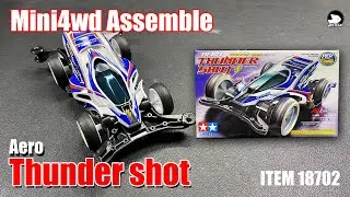 Mini4wd Assemble aero thunder shot ITEM 18702