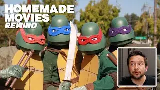 Homemade Movies Rewind: TEENAGE MUTANT NINJA TURTLES (Dustin Reacts!)