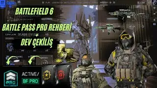 BATTLEFIELD 6 BATTLE PASS GER&Ccedil;EK Y&Uuml;Z&Uuml;! T&Uuml;M &Ouml;D&Uuml;LLER + DEV &Ccedil;EKİLİŞ🔥#battlefield6 #bf6 #battlepass