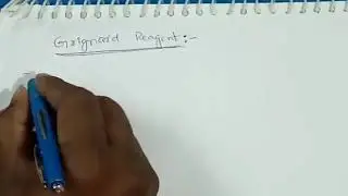 Applications of GRIGNARD REAGENT IN ORGANIC CHEMISTRY.....