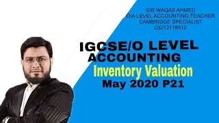 Inventory Valuation for the year ended 31 May 2020