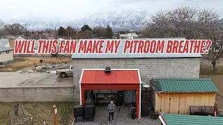 Will This Solar Powered Fan Finally Fix My Pitroom? 🔥