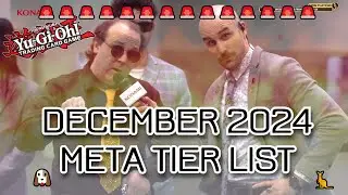 December 2024 POST BANLIST Yugioh! META Tier List!  📋 🐕🔝