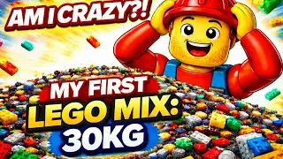 Am I Crazy?! I Bought 30kg of LEGO MIX – First Impressions (My First Ever Mix)
