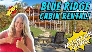 Blue Ridge Georgia vacation cabin rental | Stunning Mountain Views