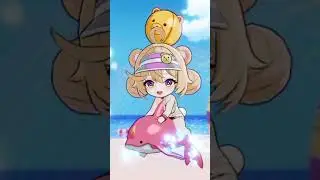 Outerplane Summer Knight&acute;s Dream Ember + Chibi #gachagame #animegame #outerplane