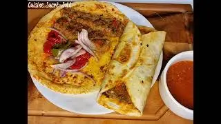 كباب تركي شهي وسريع التحضير🌯🔥  Easy & Delicious Turkish Kebab Recipe