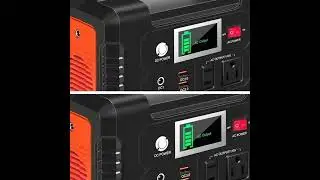 200W Portable Outdoor Power Station 40800mAh Solar
