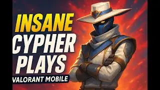 Cypher gameplay ||Valorant Mobile|| Insane trap setup.