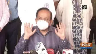 Health Minister Harsh Vardhan visits AIIMS Trauma Centre