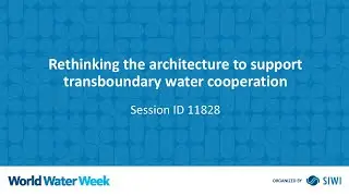 11828 Rethinking the architecture to support transboundary water cooperation