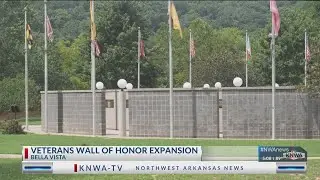 Expansion planned Veterans Wall of Honor in Bella Vista