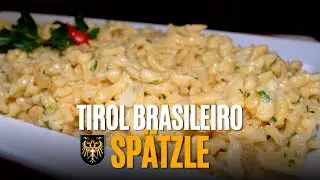 Aprenda a fazer o tradicional Spatzle, o macarrão austríaco ao molho de queijo