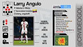 Larry Angulo | FUTBOLISTA | Volante 5 / Mixto