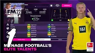 Football Manager 2022 Mobile Gameplay Walkthrough Paid Game Part 1 (Android, IOS)